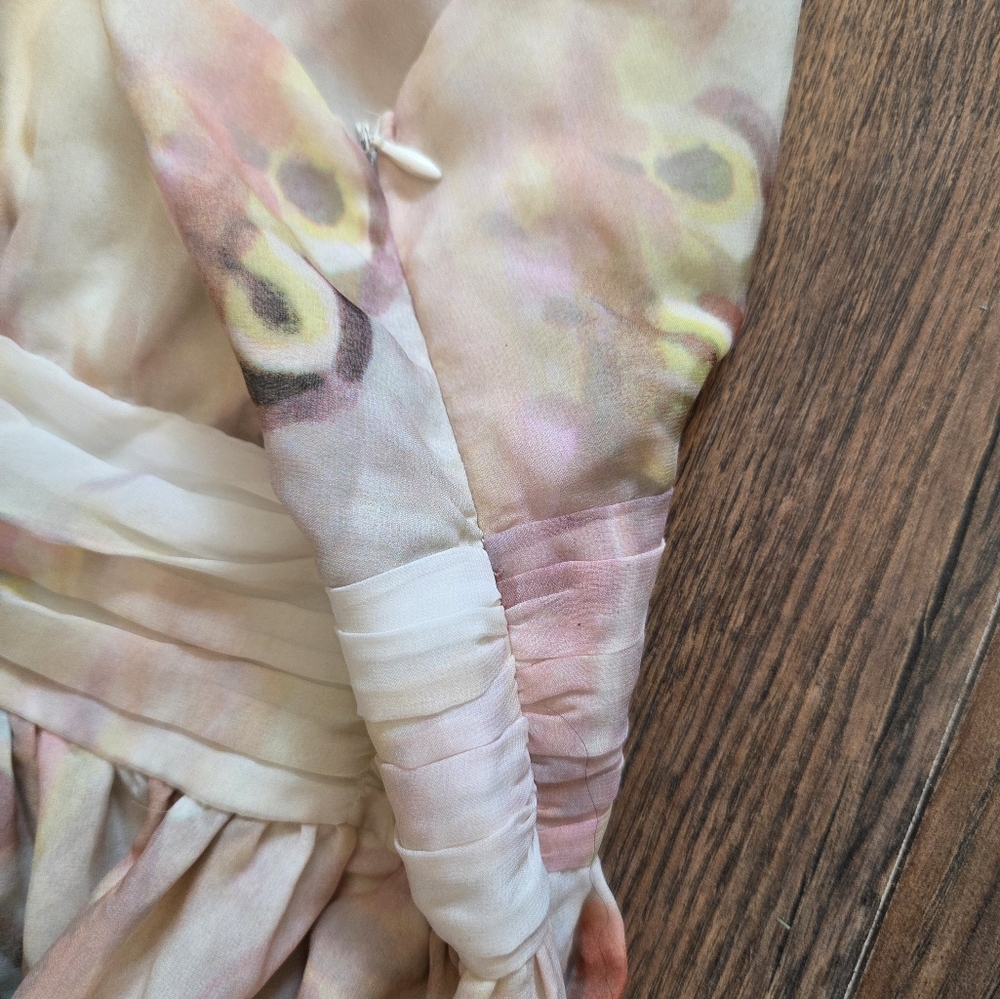 Mario Serrani Paisley One Shoulder Maxi Dress - Picture 3 of 7